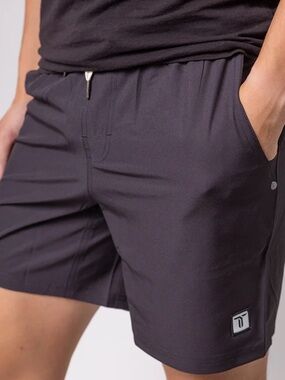 Thrive Pickleball Mens Black Athletic Shorts Size Large New Without Tags